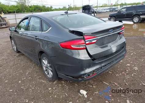 2017 Ford Fusion Se from USA, damaged, VIN 3FA6P0H76HR411928